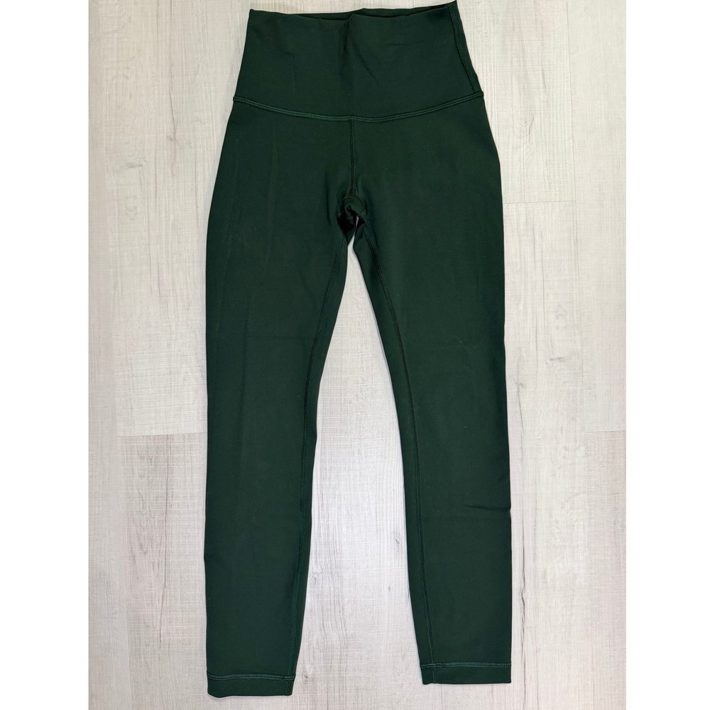 Lululemon Wunder Train High-Rise Crop 23" Legacy Green‎ Size 2